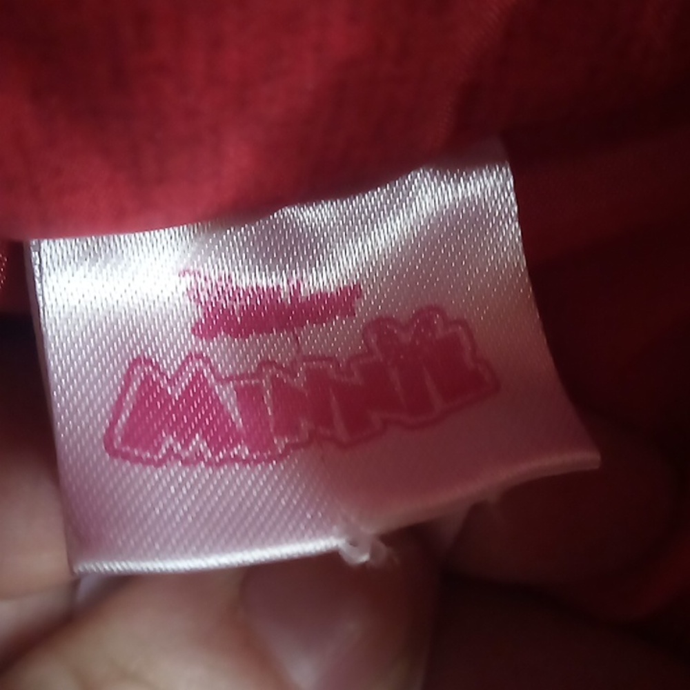 Disney junior mini mouse vest with hood that has ears and a bow size 12 months - Picture 2 of 3